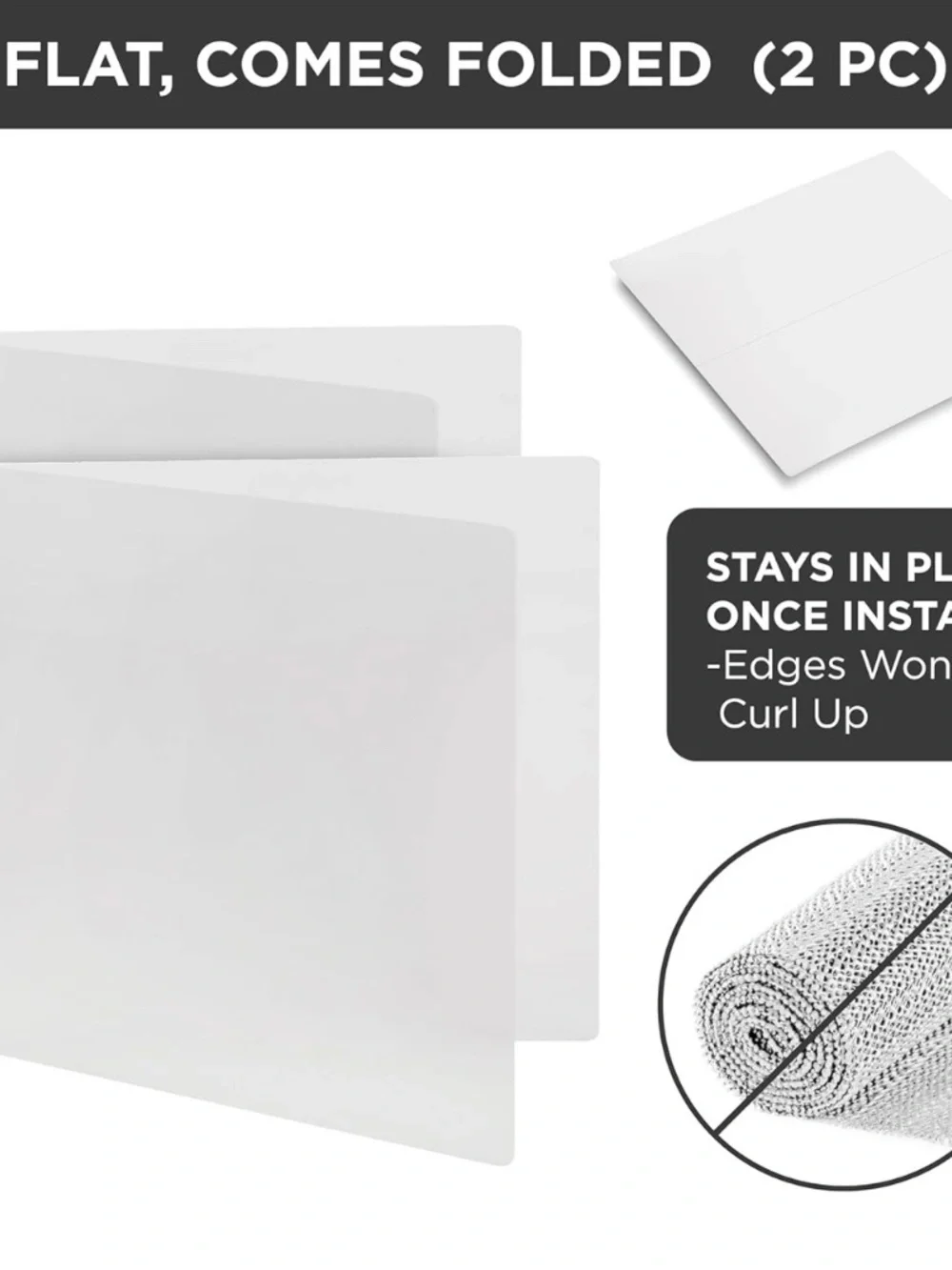 NWT HOLDN’ STORAGE Shelf Liner 21x20 Pull Out Cabinet Organizer